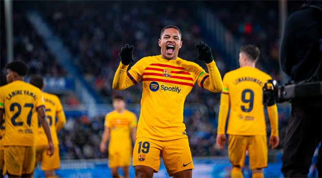 Alavés 1-3 FC Barcelona. Victorie costisitoare pentru catalani pe Mendizorroza Vitor Roque, marcator în meciul Alaves - Barcelona 1-3
