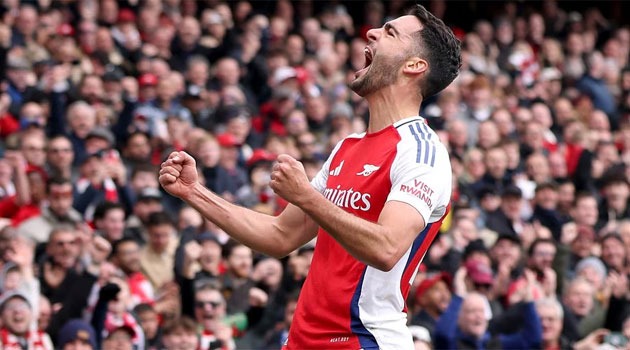 Arsenal 1-0 Chelsea. Tunarii marchează din nou din corner după două luni Mikel Merino a marcat unicul gol al meciului Arsenal - Chelsea 1-0