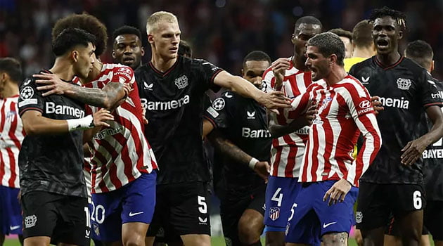 Atletico Madrid – Leverkusen 2-2. Ambele echipe ies din Champions League după un penalty ratat în prelungiri Final tensionat al meciului Atletico Madrid - Bayer Leverkusen, scor 2-2