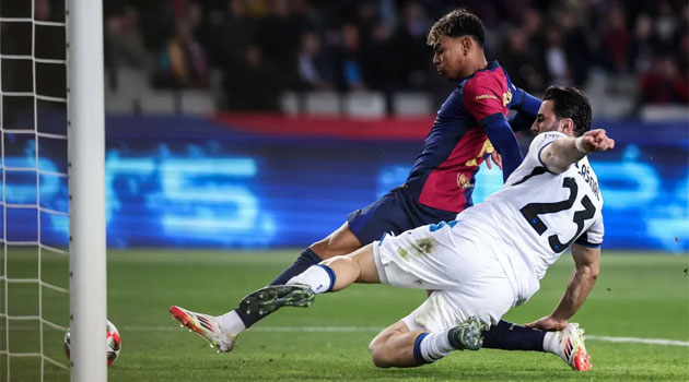 Barcelona 2-2 Atalanta. Drum relativ simplu pentru Barça spre semifinalele Champions League Lamine Yamal, gol de 1-0 în meciul Barcelona - Atalanta 2-2