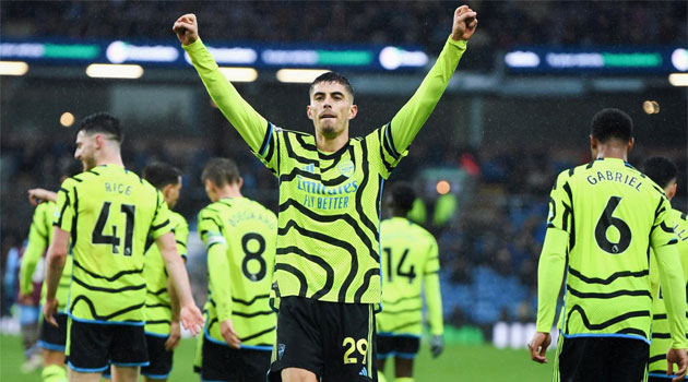 Burnley 0-5 Arsenal. 21 de goluri pentru Tunari în ultimele cinci meciuri de Premier League Kai Havertz, marcator în meciul Burnley - Arsenal 0-5