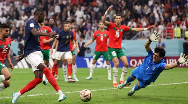 Franța – Maroc 2-0. Emoții puține pentru campioana en-titre în a doua semifinală a Campionatului Mondial 2022 Kolo Mouani a marcat golul de 2-0 în meciul Franța - Maroc din semifinalele Campionatului Mondial 2022