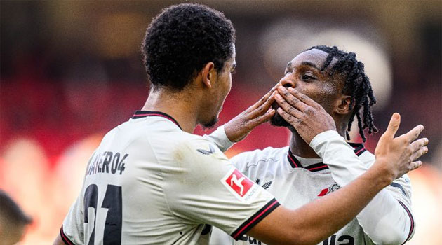 FC Heidenheim 1-2 Bayer Leverkusen. Record istoric egalat de echipa lui Xabi Alonso Jeremie Frimpong, marcator în meciul Heidenheim - Bayer Leverkusen 1-2