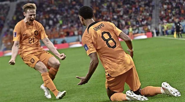 Senegal – Olanda 0-2. Campioana Africii pierde pe final un meci în care a fost echipa mai bună Cody Gakpo a marcat din pasa lui Frenkie de Jong primul gol al meciului Senegal - Olanda 0-2 de la Campionatul Mondial 2022