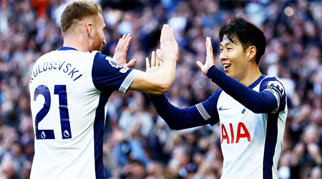 Tottenham 4-1 West Ham United. Spurs câștigă derby-ul londonez cu trei goluri marcate în opt minute Tottenham și Son, doi dintre marcatorii meciului Tottenham - West Ham United 4-1