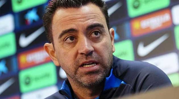 Xavi, mulțumit de repriza a doua a Barcelonei în remiza cu Rayo Vallecano Xavi Hernandez, în timpul unei conferințe de presă ca antrenor al echipei FC Barcelona
